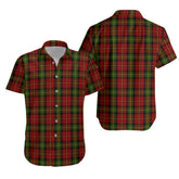 Blackstock Red Dress Tartan Hawaiian Shirt